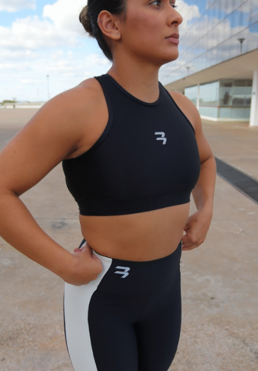 Cropped lovina Bicolor - Imagem 8