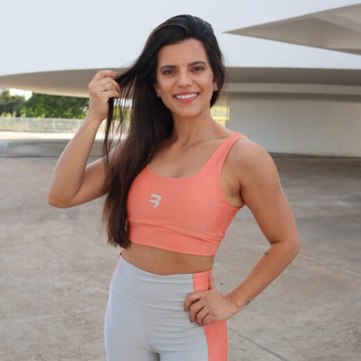 Top lua canelado Bicolor - Imagem 3